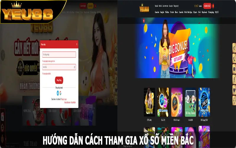 Hướng dẫn cách tham gia xổ số miền Bắc tại Yeu88