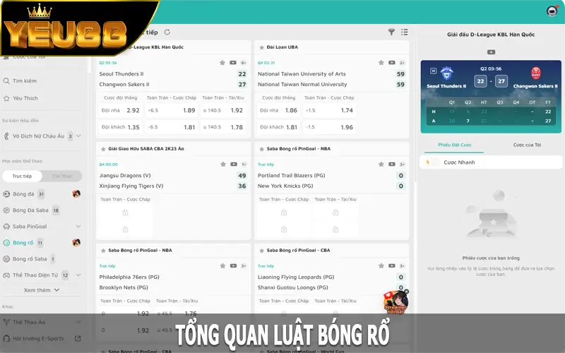 Tổng quan luật bóng rổ cần nắm trước khi bắt đầu