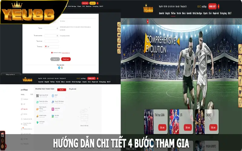 Hướng dẫn chi tiết 4 bước tham gia đơn giản nhất