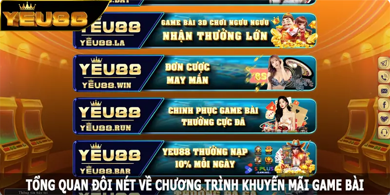 Tổng quan đôi nét về chương trình khuyến mãi game bài